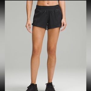 Lululemon Hotty Hot Black shorts, Size 4